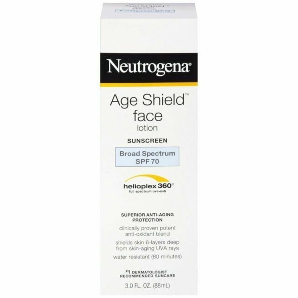 Neutrogena‎ Age Shield Face Sunscreen Lotion SPF 70 3.0 oz  Exp 2027